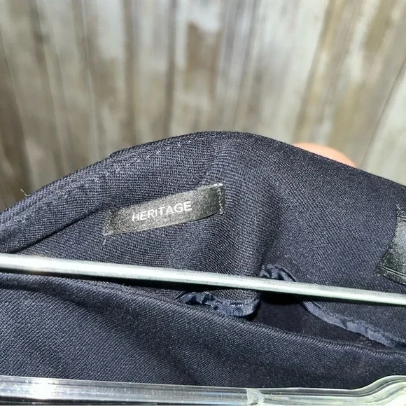 Talbots Black Heritage Side Zip Straight Leg Pants - Picture 7 of 7